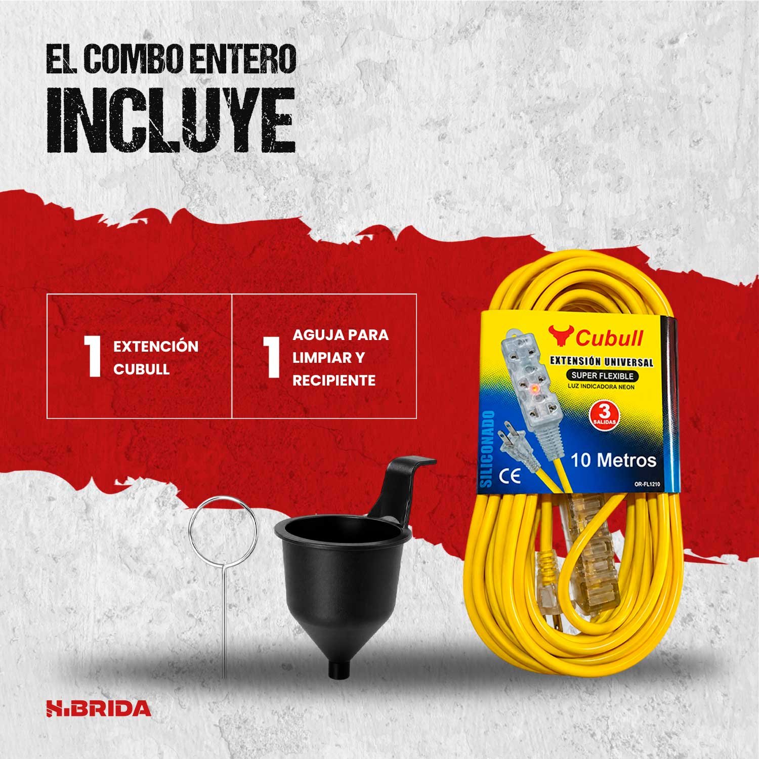 Pistola Para Pintar Eléctrica 450 W + Extensión 10 Metros — vista 2