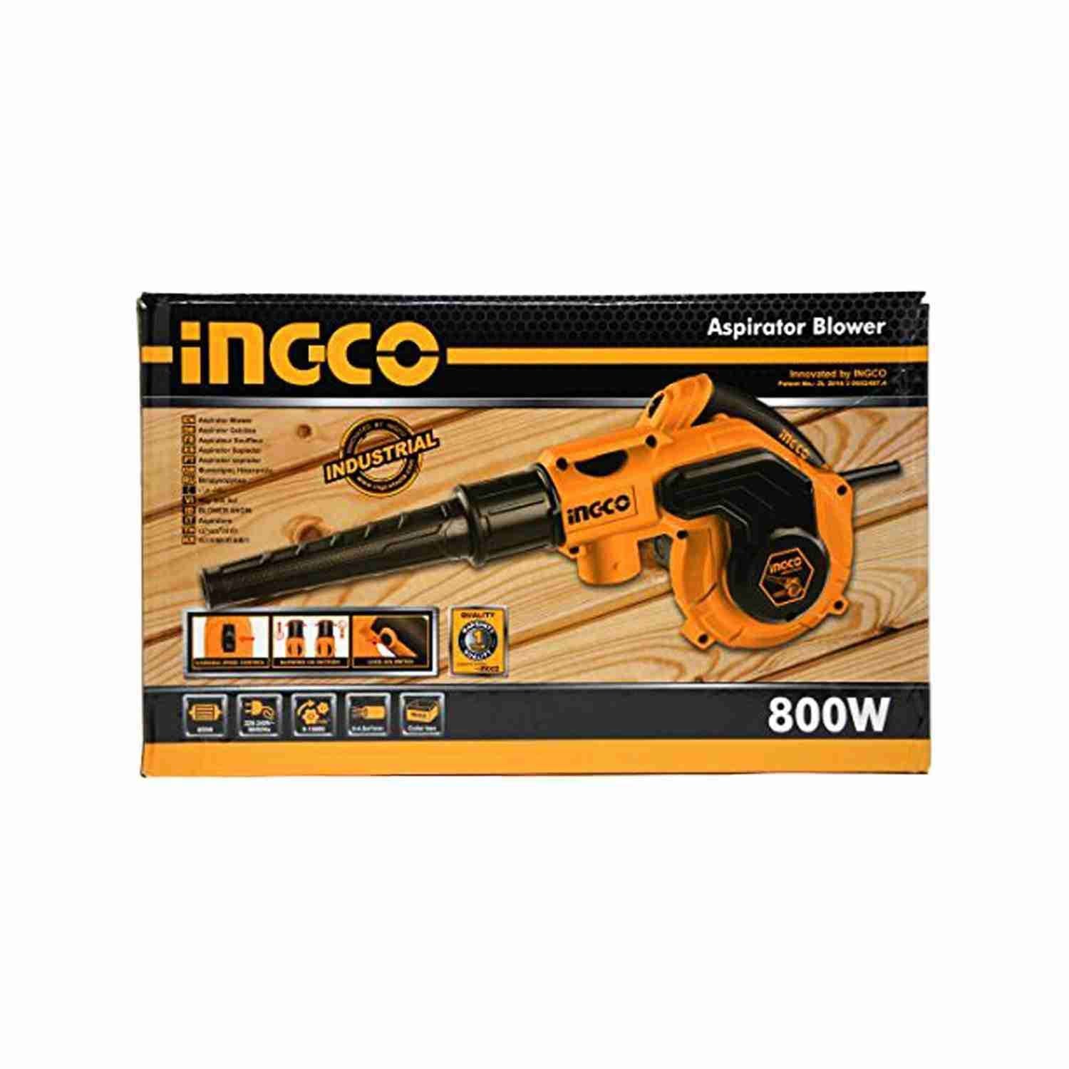 SOPLADOR ASPIRADORA 800W INGCO ELECTRICO PARA HOGAR - Image 2