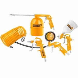 KIT COMPRESOR DE AIRE PISTOLA DE PINTAR INFLADOR LAVADORA – AKT0053-1