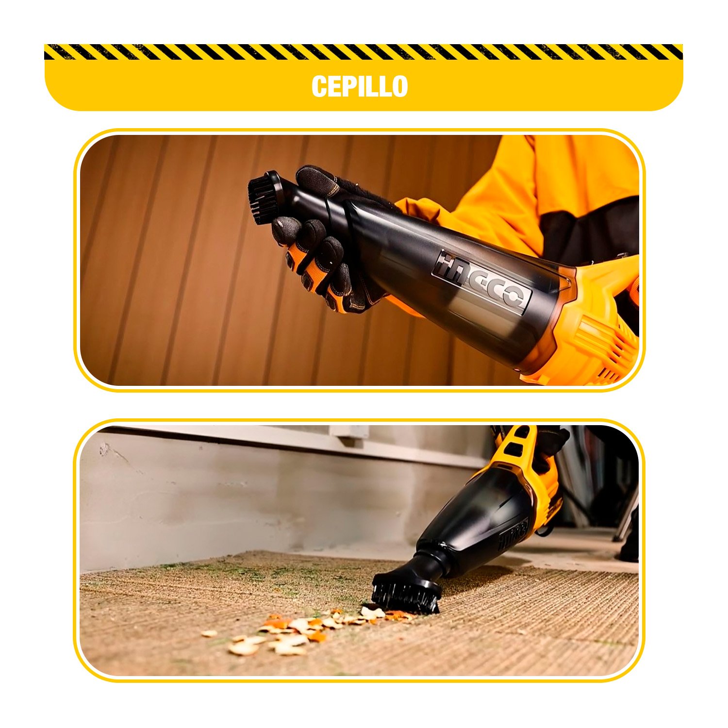 Aspiradora 20 V 0.5L + Inflador Compresor 150 PSI — vista 4