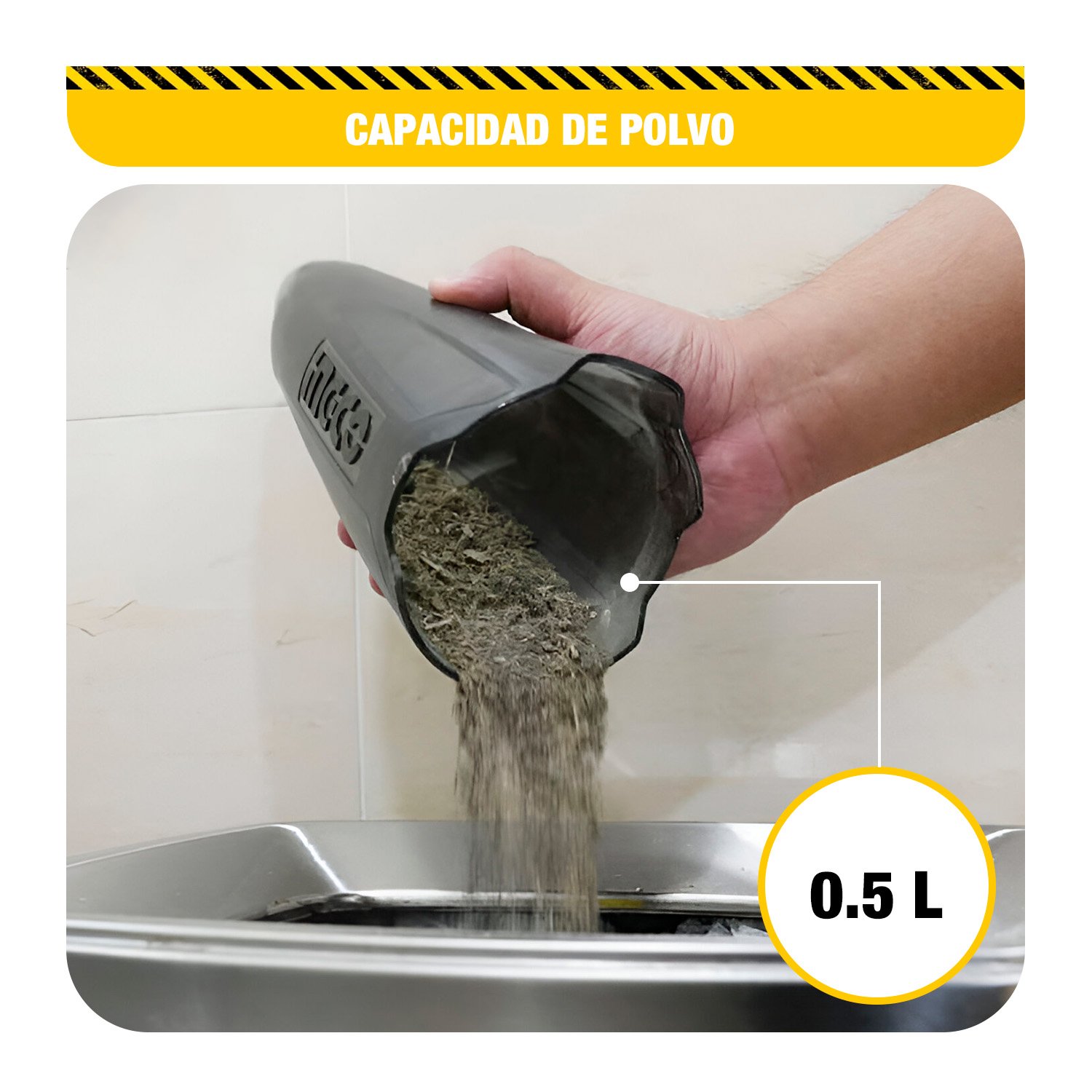 Aspiradora 20 V 0.5L + Inflador Compresor 150 PSI — vista 5
