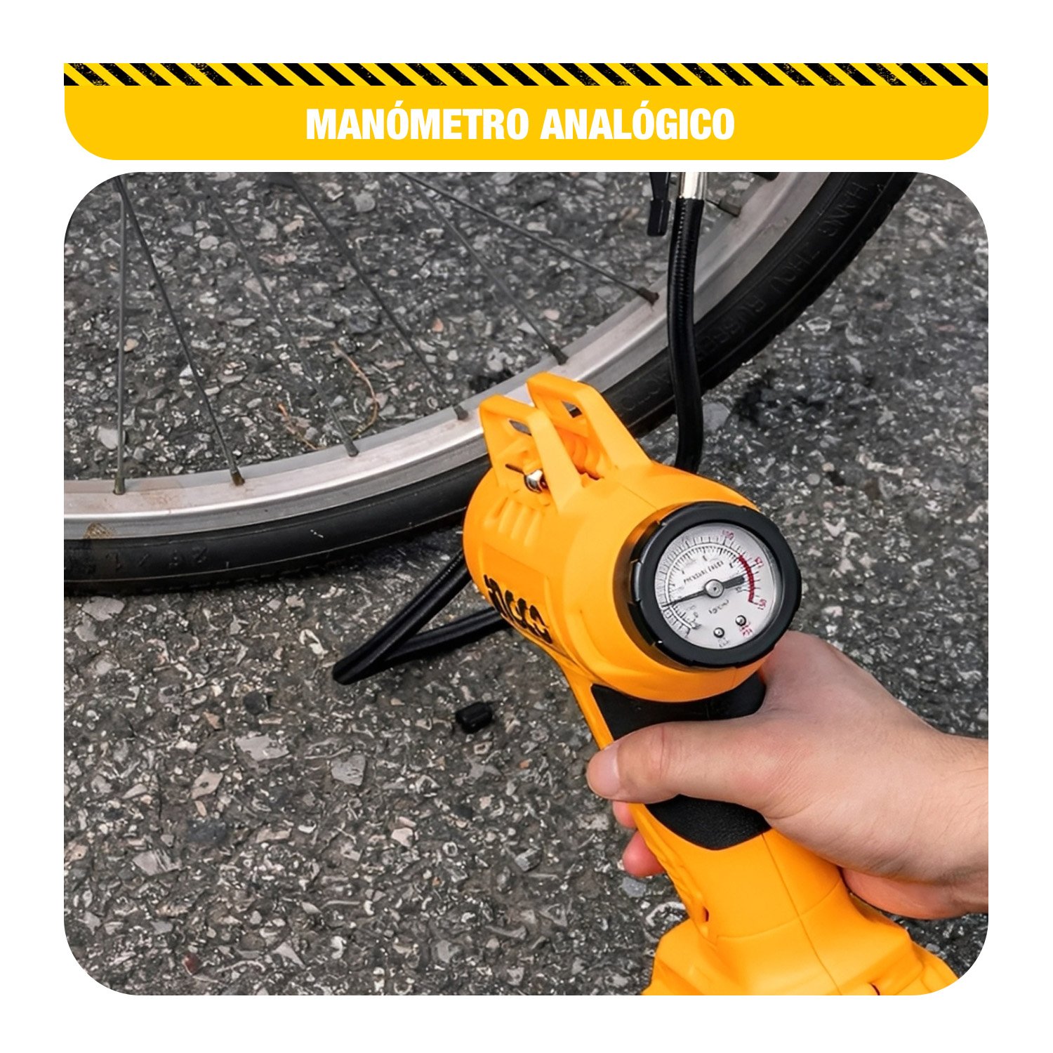 Aspiradora 20 V 0.5L + Inflador Compresor 150 PSI — vista 8