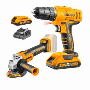 Taladro Atornillador 20 V Amoladora Brushlees INGCO Cortador
