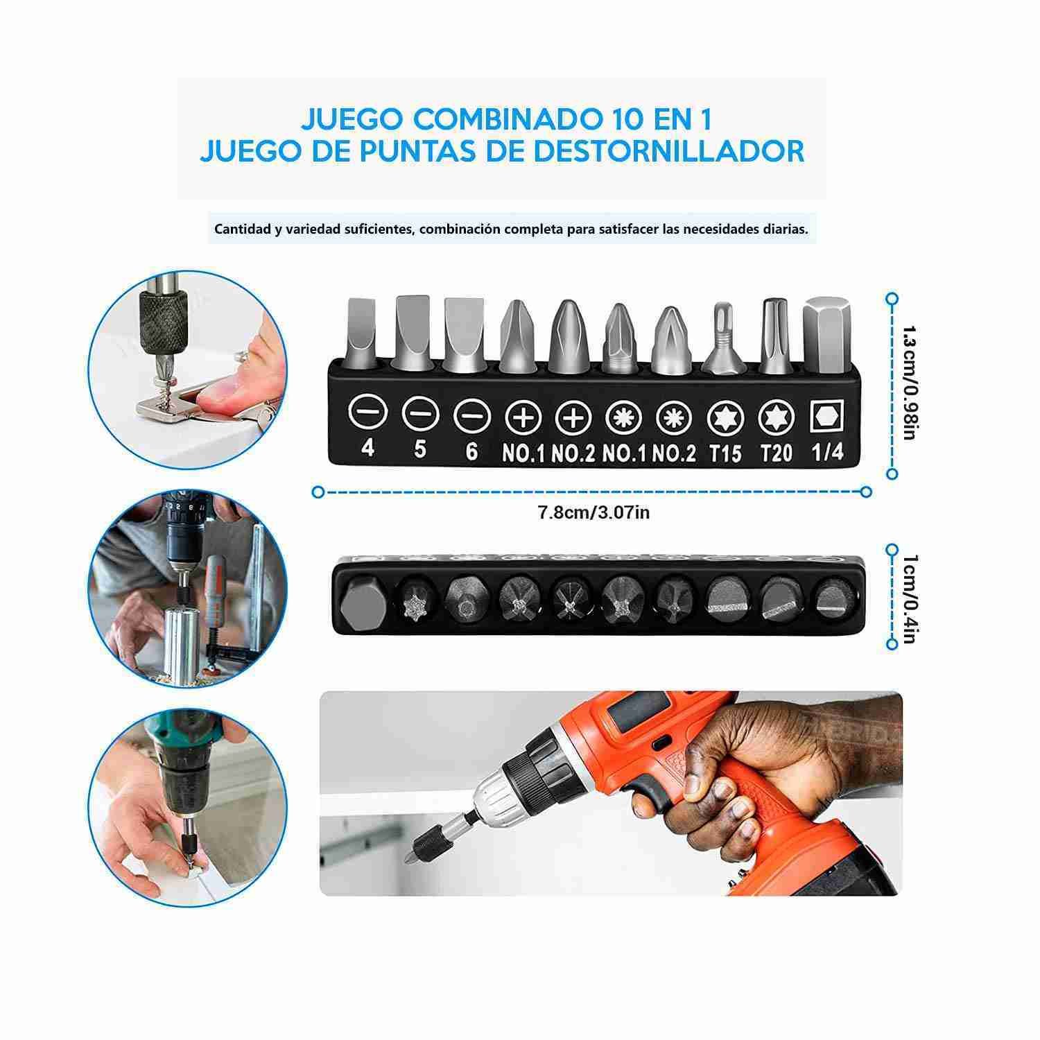 Taladro Atornillador 20 V INGCO + 21 Accesorios — vista 7