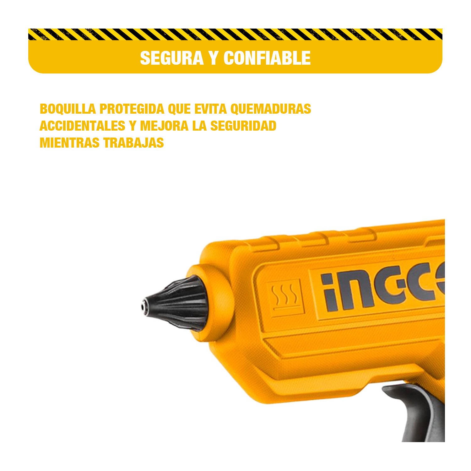 Pistola De Silicona Inalámbrica 20 V Con Bat/carg. – INGCO — vista 7
