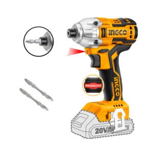 Atornillador de Impacto 170Nm Brushless 1/4» INGCO – CIRLI20020