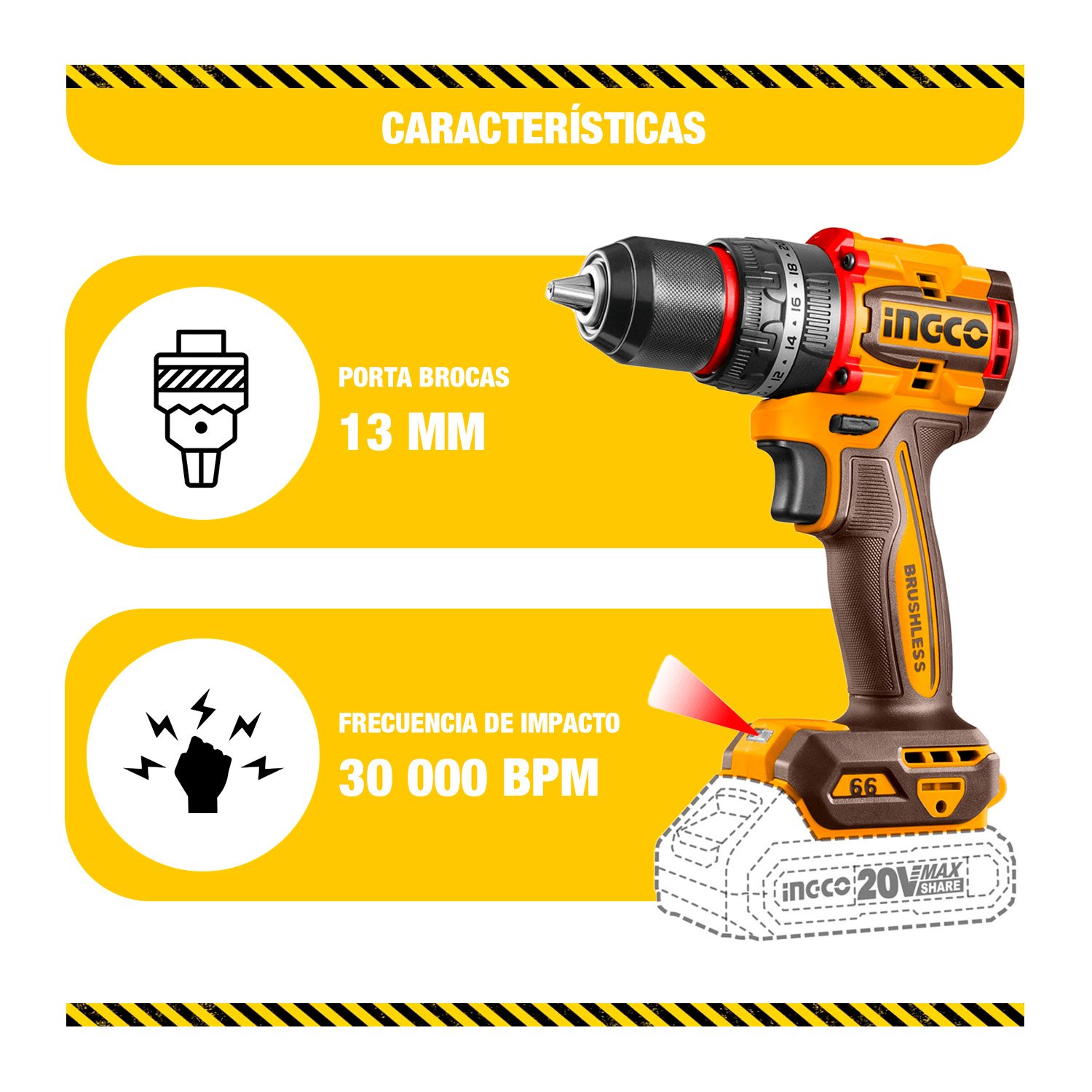 Combo Llave De Impacto/taladro Percutor+amoladora C/extensor — vista 4
