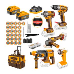 Taladro + Llave De Impacto + Amoladora + Rotomartillo + Acss