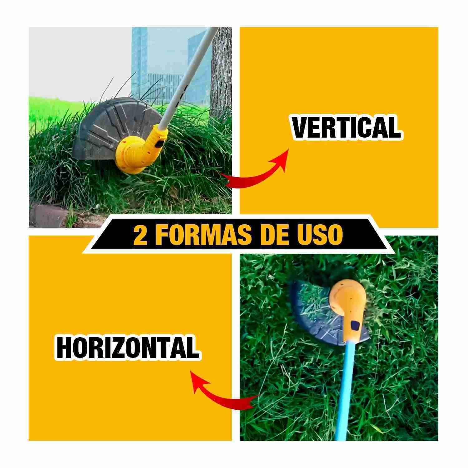 Cortacésped + Hidrolavadora + Soplador 20 V INGCO + 2 Baterías — vista 10