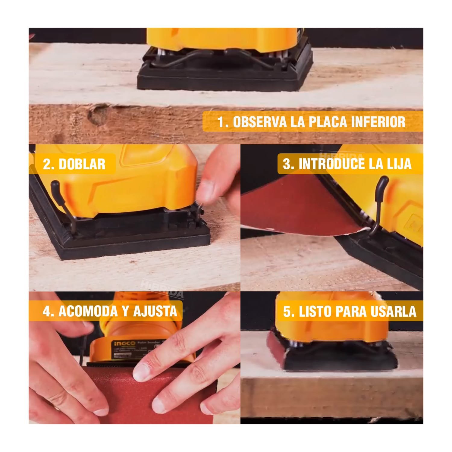 Taladro Atornillador + Amoladora+ Lijadora+ Pistola Pintar — vista 9