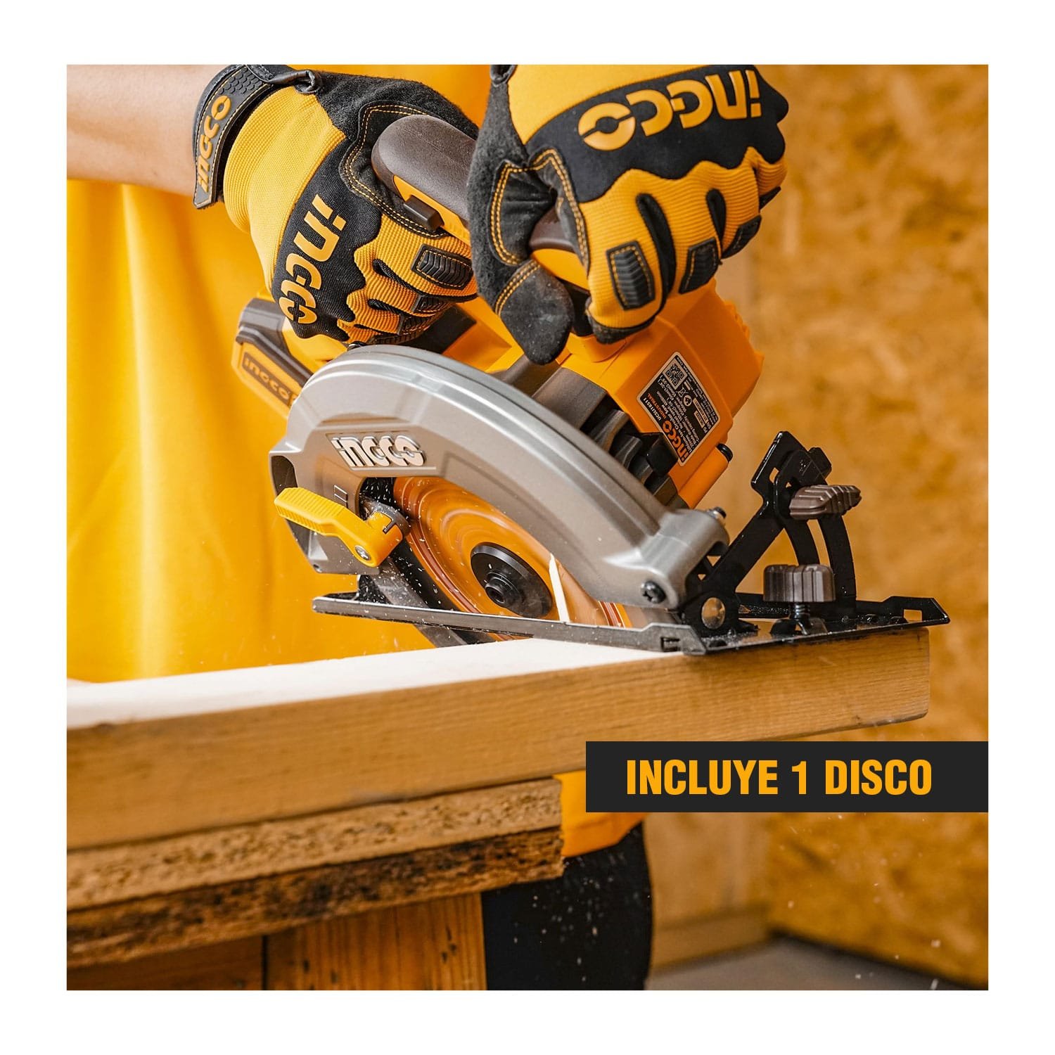 Sierra Circular 7 1/4+ Lijadora+ Llave Impacto Atornillador — vista 10