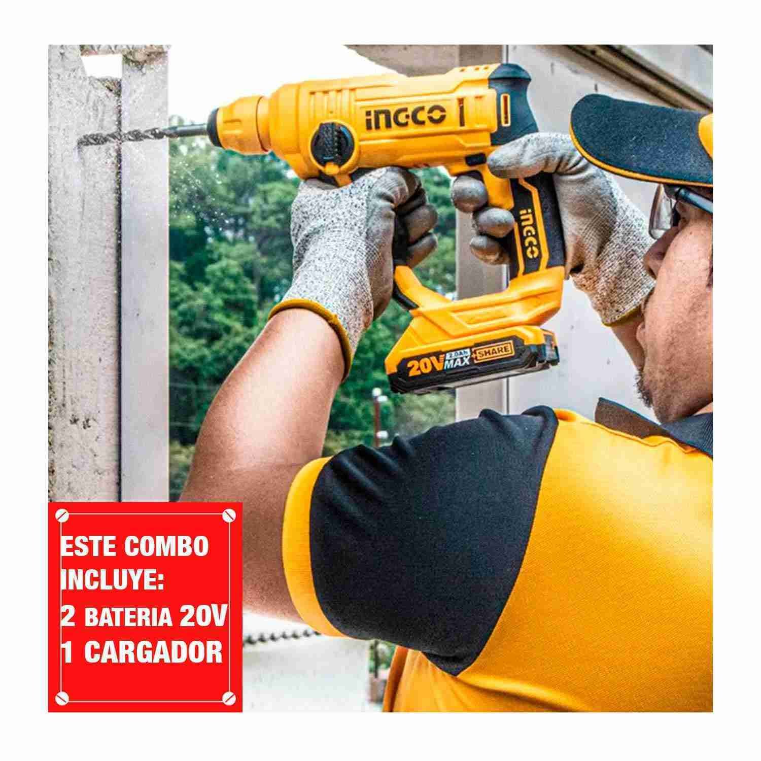 Taladro Rotomartillo Amoladora Atornillador Impacto Brushles — vista 2