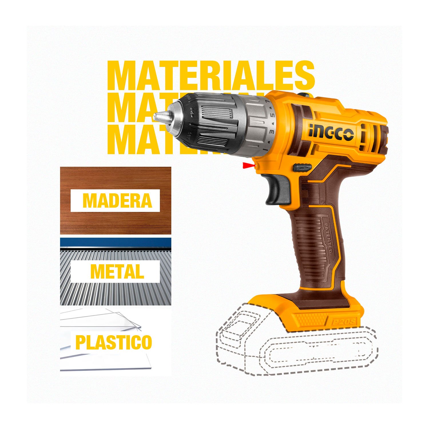 Llave de Impacto + Aspiradora + Taladro + Amoladora + Sopladora — vista 10