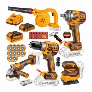 Kit Cosli241192+lijadora+llave Impacto40 Nm+mini Martillo+adaptador