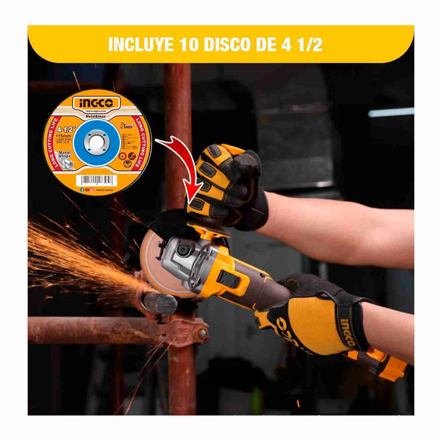 Kit Cosli241192+lijadora+llave Impacto40 Nm+mini Martillo+adaptador — vista 6