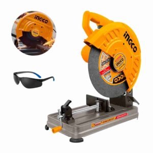 Tronzadora 2200 W INGCO Cortadora Metal Industrial + Lente Protector