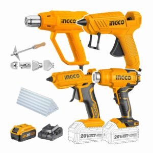 Kit Pistolas De Calor Y Silicona Eléctrica E Inalámbrica 4ah