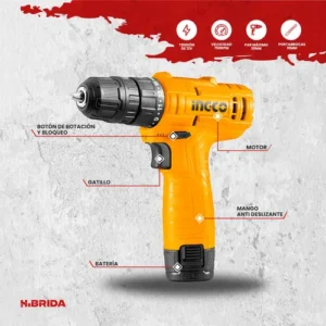 Taladro Atornillador 20 Nm INGCO