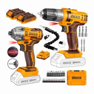 Taladro Inalámbrico + Atornillador de Impacto + Extensor