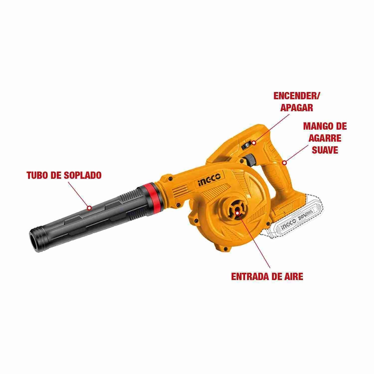 Soplador Inalámbrico + Taladro 20 V + Amoladora Brushless — vista 9