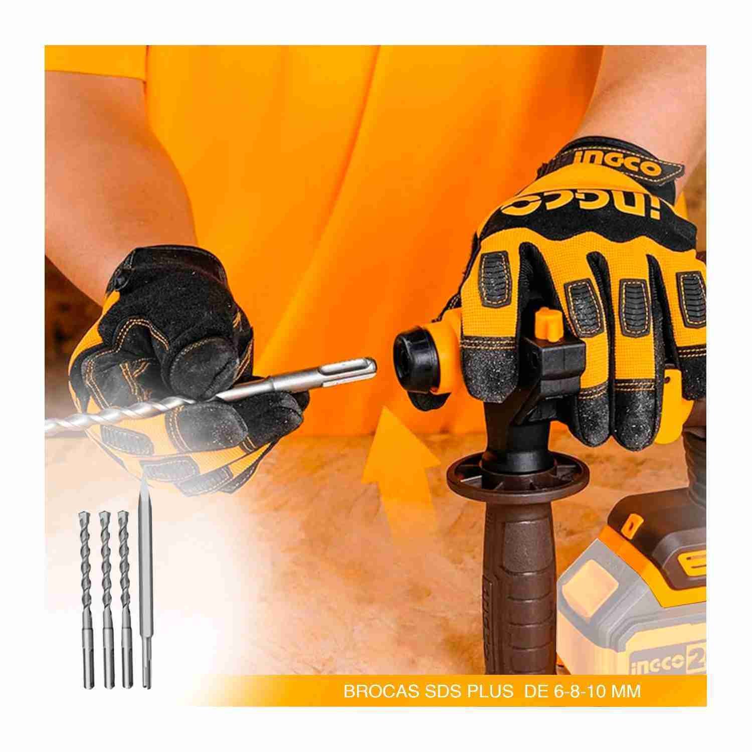 Rotomartillo 20 V Sds Plus 2 Joule Demoledora Brushless INGCO — vista 5