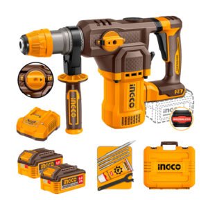 Rotomartillo 20v Brushless 4.5j+2bat.5ah/1carg Ingco