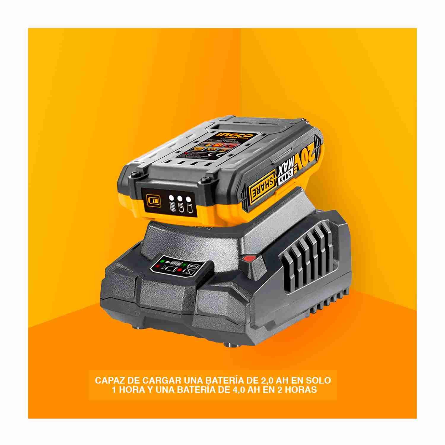 Pistola Pintar Eléctrica 800 Ml 20 V INGCO + 1 Batería+ Cargador — vista 8