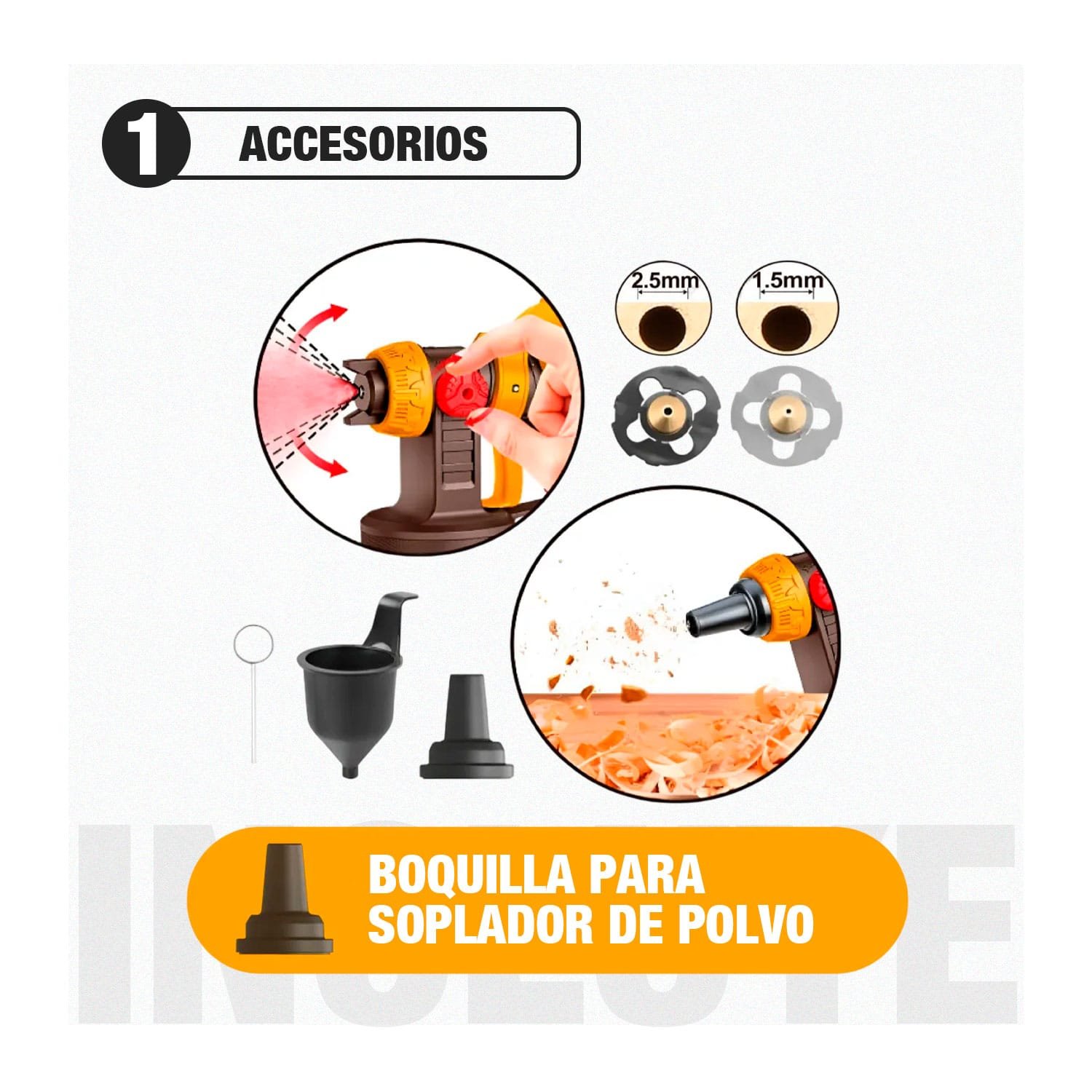 Pistola Pulverizadora Inalámbrica + Batería 20ah + Cargador - Image 4