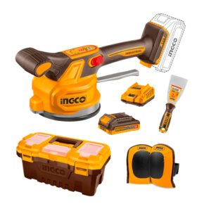 VENTOSA VIBRADORA PARA MAYÓLICA 20V 1BAT INGCO CTVLI20015