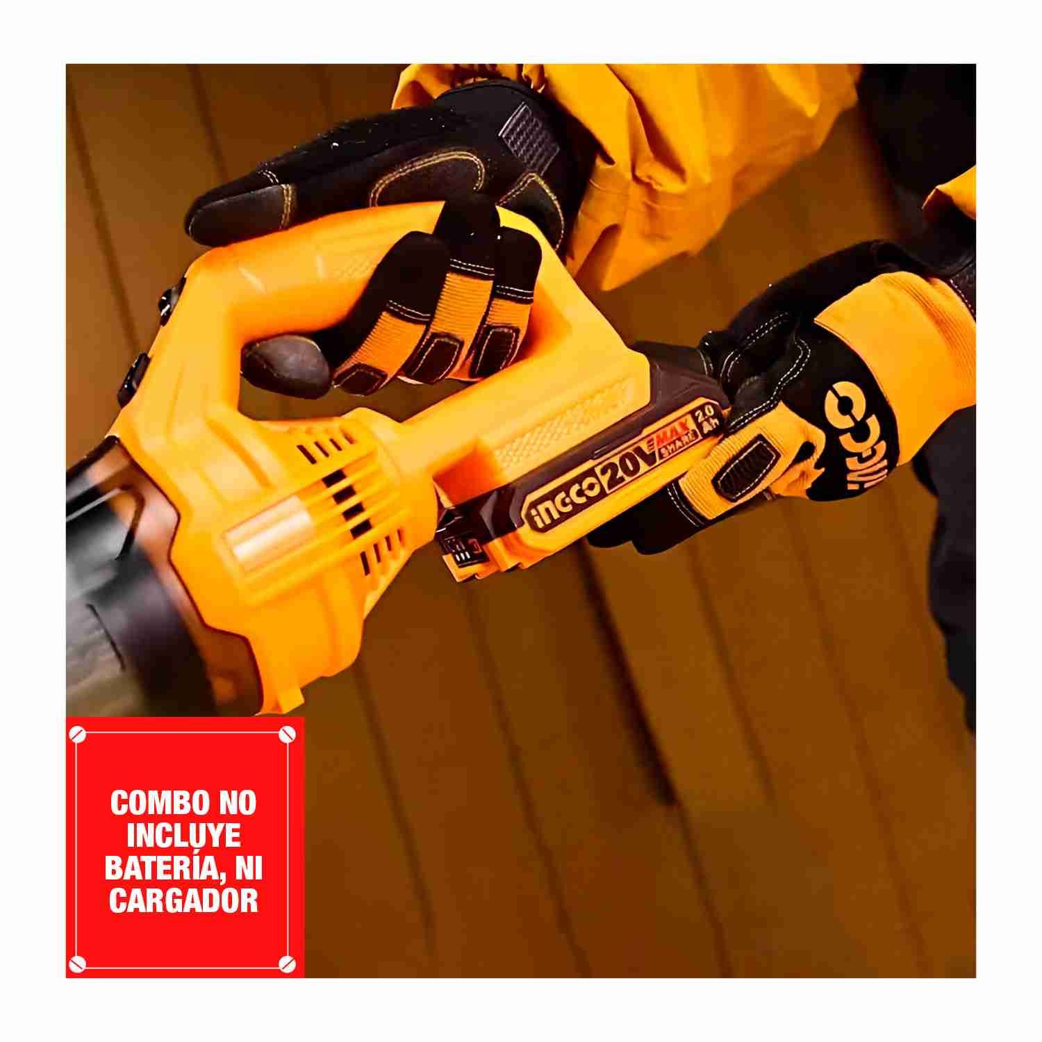 Aspiradora Inalámbrica Mano 20 V Total Batería Portátil INGCO — vista 3