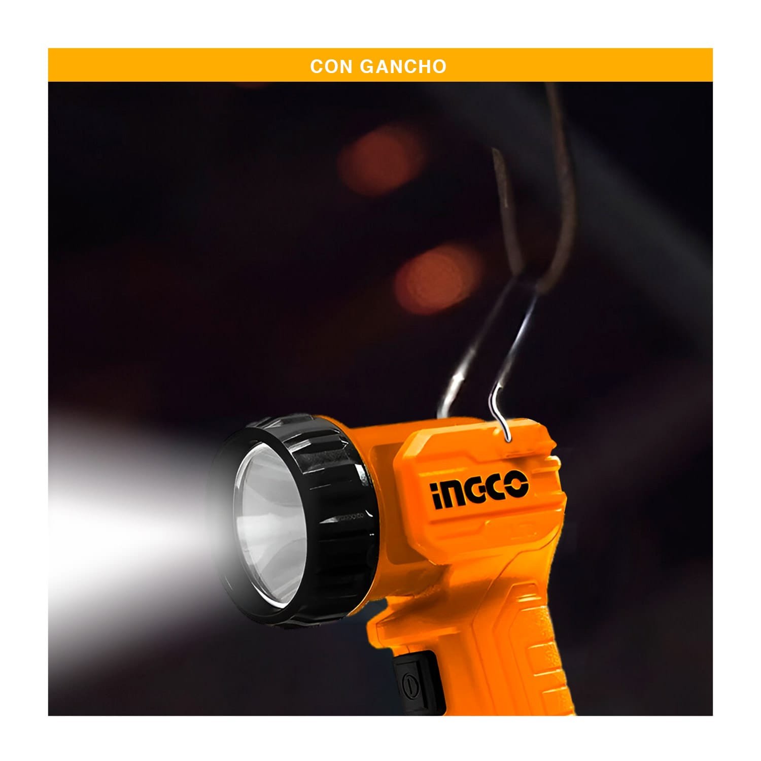 Linterna Led Inalámbrica 20v + 2 Baterías De Litio 2.0ah - Image 5
