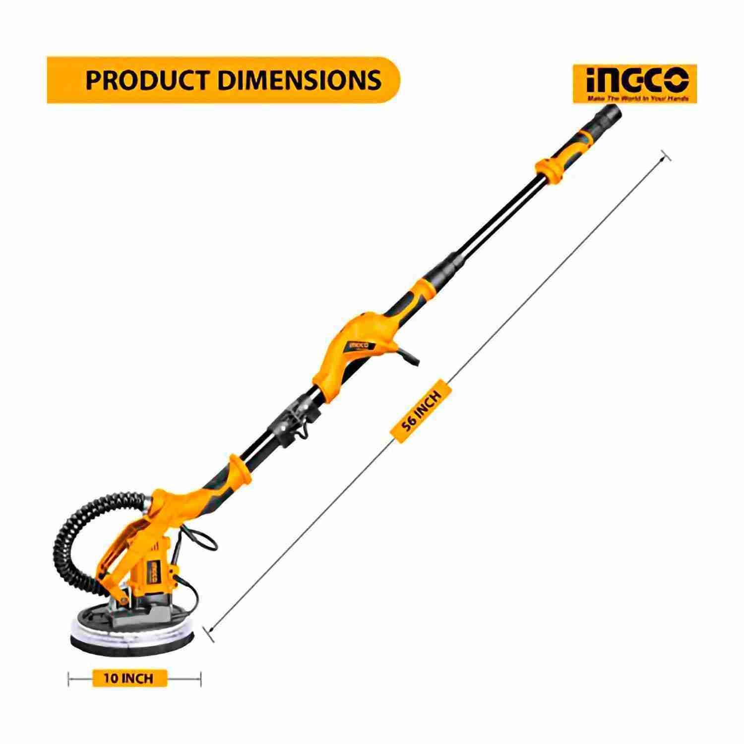Lijadora Pared 1050 W Techo INGCO Kit Rodillo 9′ Pintura — vista 2