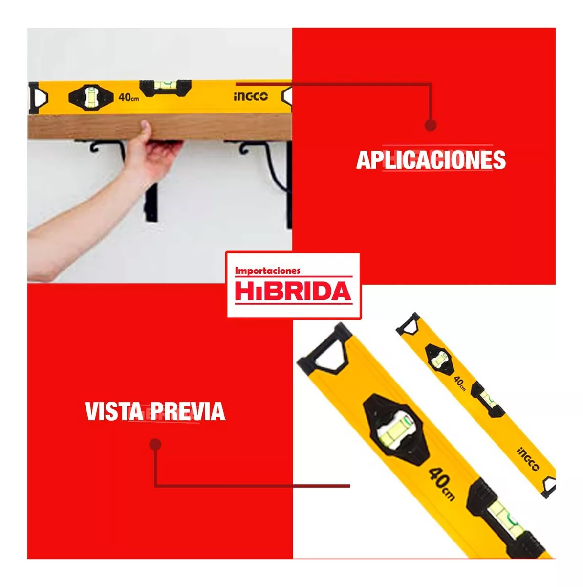 SET DE HERRAMIENTAS DE CARPINTERO 13 PCS INGCO PRO – COS23046 - Image 3