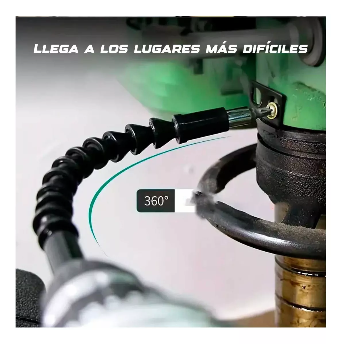 Sierra Ingletadora INGCO 8» 1400 W + 21 Accesorios — vista 3