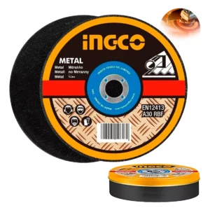Lata 25 Discos de Corte Metal 115mm Ingco