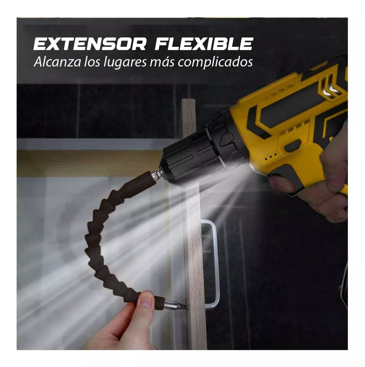 Sierra Ingletadora INGCO 8» 1400 W + 21 Accesorios — vista 7