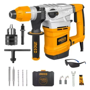 Taladro Rotomartillo 1800 W Pared +Adaptador Chuck 1/2′ INGCO