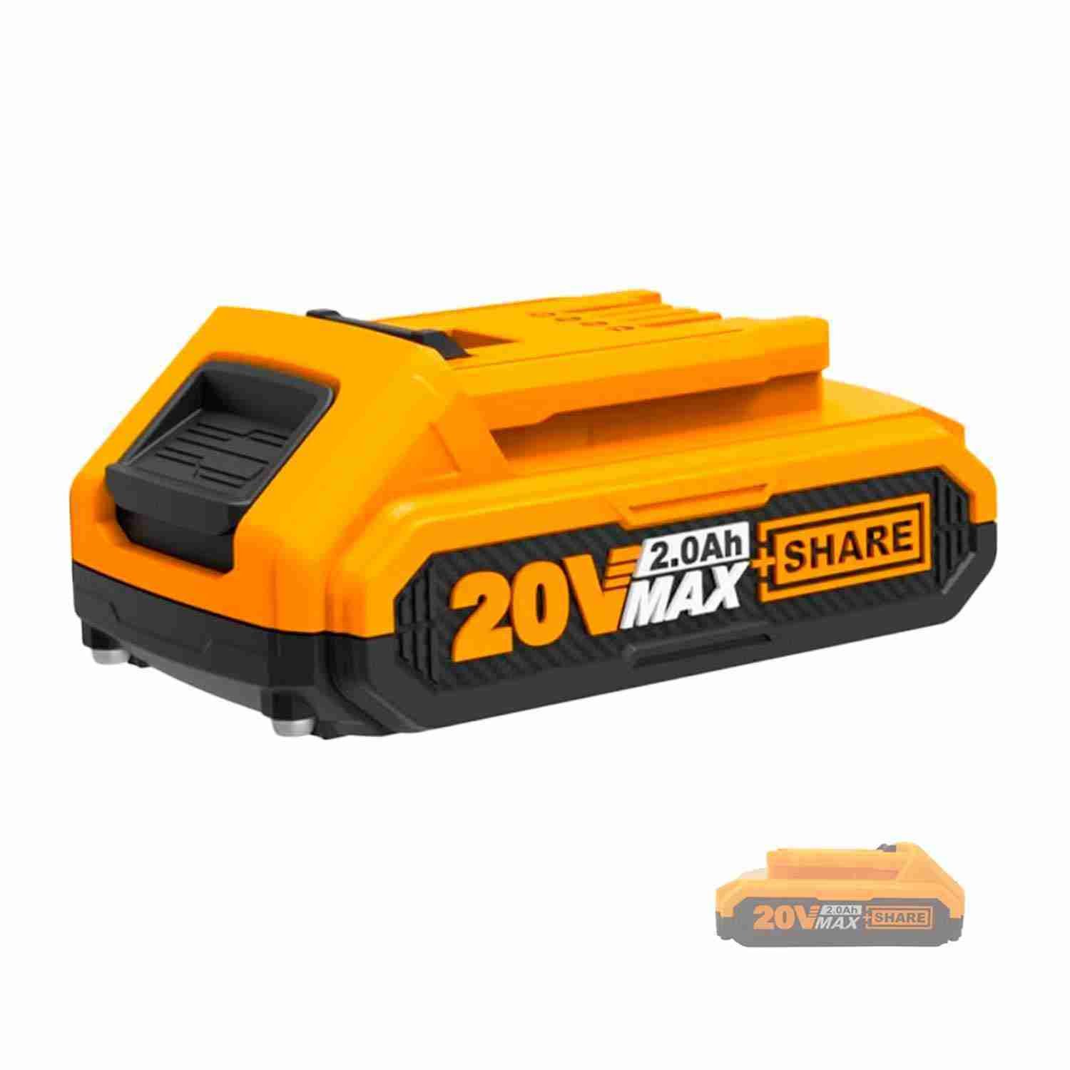 BATERÍA DE LITIO 20V de 2Ah HERRAMIENTAS INGCO Y TOTAL – FBLI20011