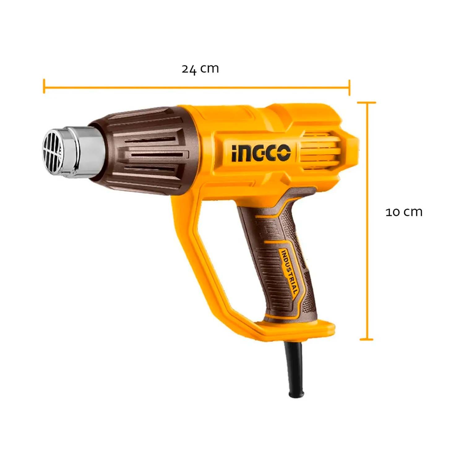 Pistola Calor 2000 W Aire 3 Temperatura Regulable INGCO - imagen 4