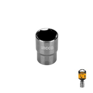 Dado Hexagonal 17mm Encastre 1/2» para Llave Carraca Ingco