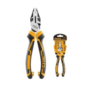 ALICATE UNIVERSAL ALTA PALANCA 8″ DE 200MM INGCO AMARILLO