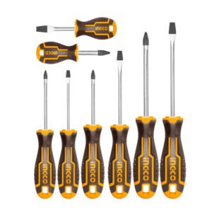 Sets de Destornilladores 8 Pzs Planos y Phillips INGCO – HKSD0828