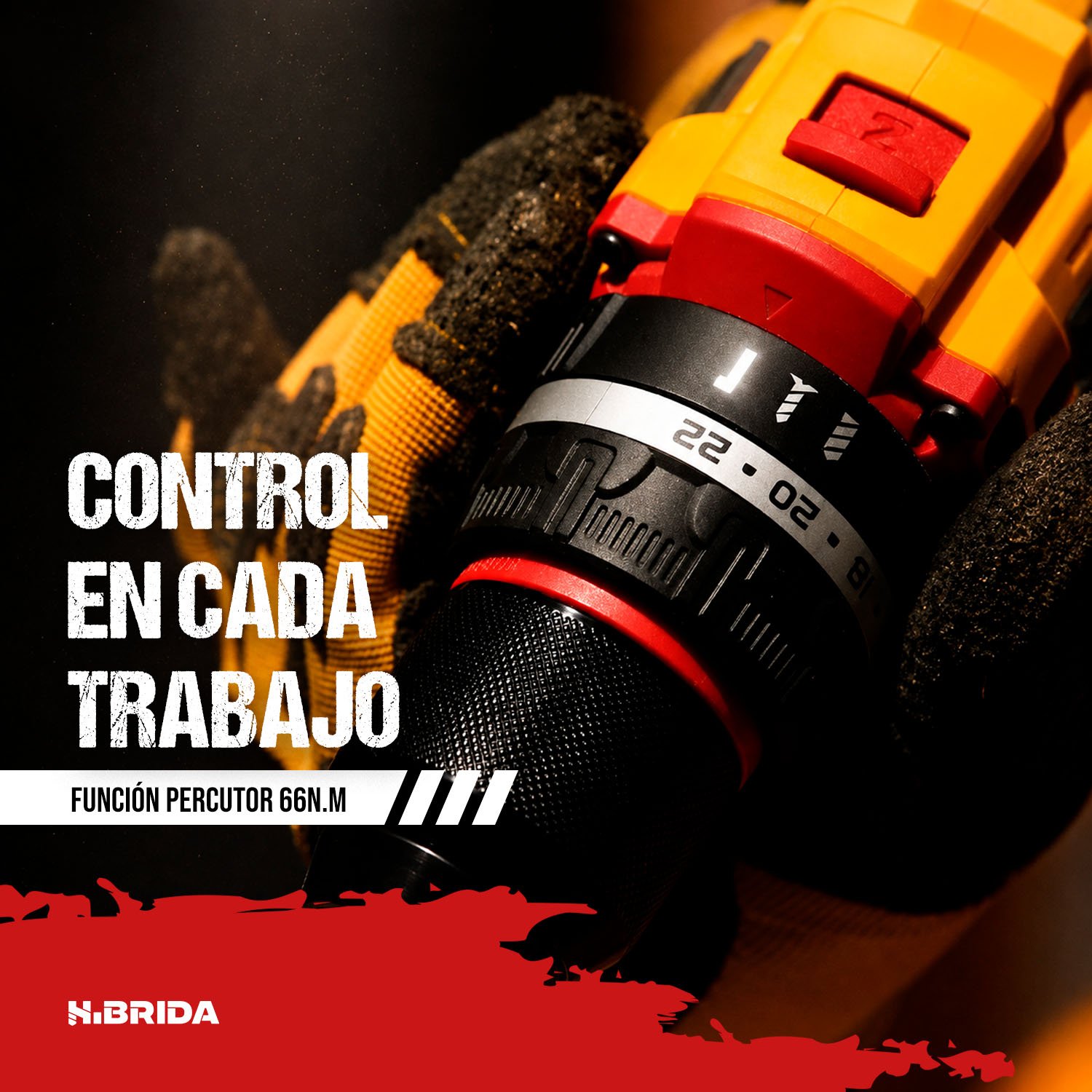 Set Herramientas 166 pzs + Taladro 66 Nm + Amoladora 115 mm — vista 5