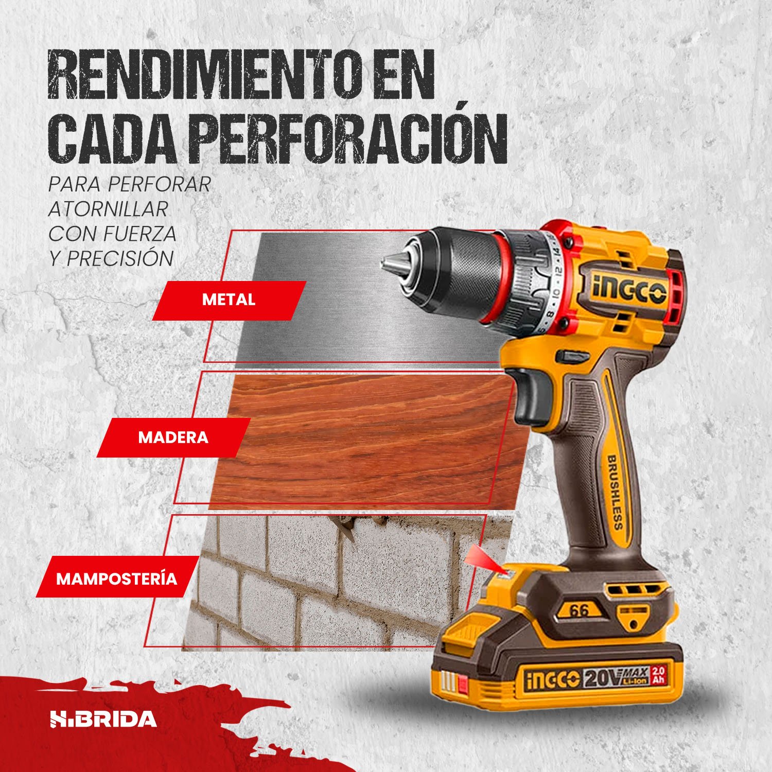 Set Herramientas 166 pzs + Taladro 66 Nm + Amoladora 115 mm — vista 6