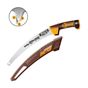 Sierra de Podar 330mm 7 TPI Ingco para Ramas