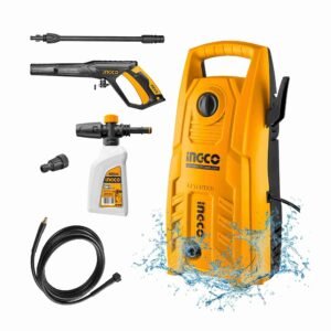 Hidrolavadora 1400 W + Shampunera INGCO Carros Autos Camiones