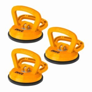 VENTOSA SOPAPA X3 PARA CARGAR VIDRIO 25KG INGCO SUCKER – HSU012501 x 3