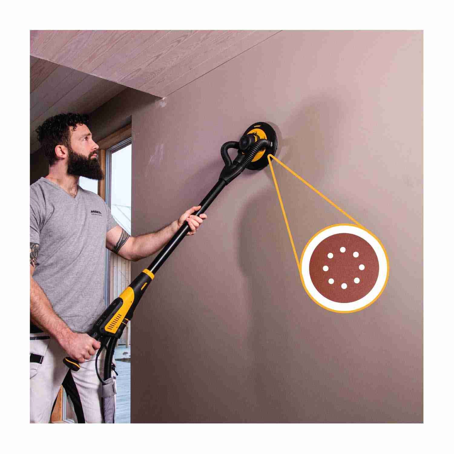 INGCO LIJAS X6 /25MM PARA LIJADORA INGCO DE PARED LIJAS1050 - Image 2