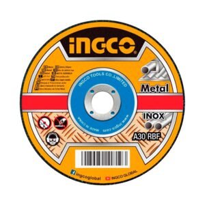 DISCO CORTE METAL 7″ X 1.6MM MCD161801 INGCO PROFESIONAL NEGRO