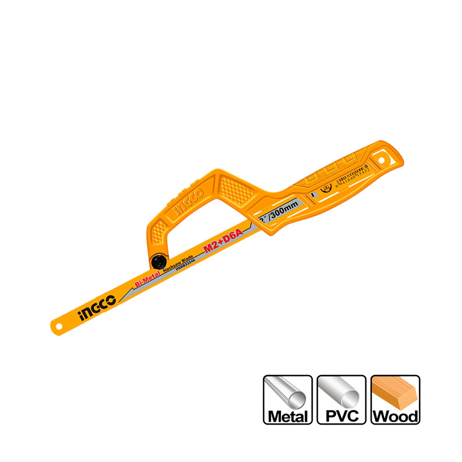 Mini Arco Sierra Manual 300mm Preciso Metal Ingco – Mhhf1504